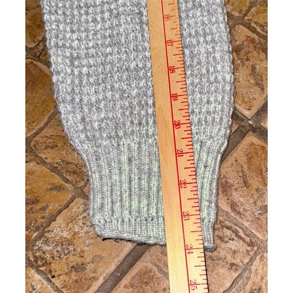 fisherman's sweater American Eagle coastal Women's Pullover L Mock Neck chunky - Picture 13 of 14